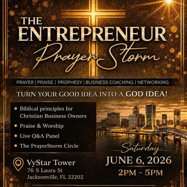 The Entrepreneur PrayerStorm Flyer